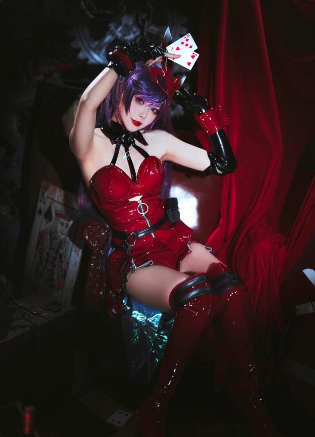 w百合欧皇子w COS作品：魅力百合的绝美COSPLAY！