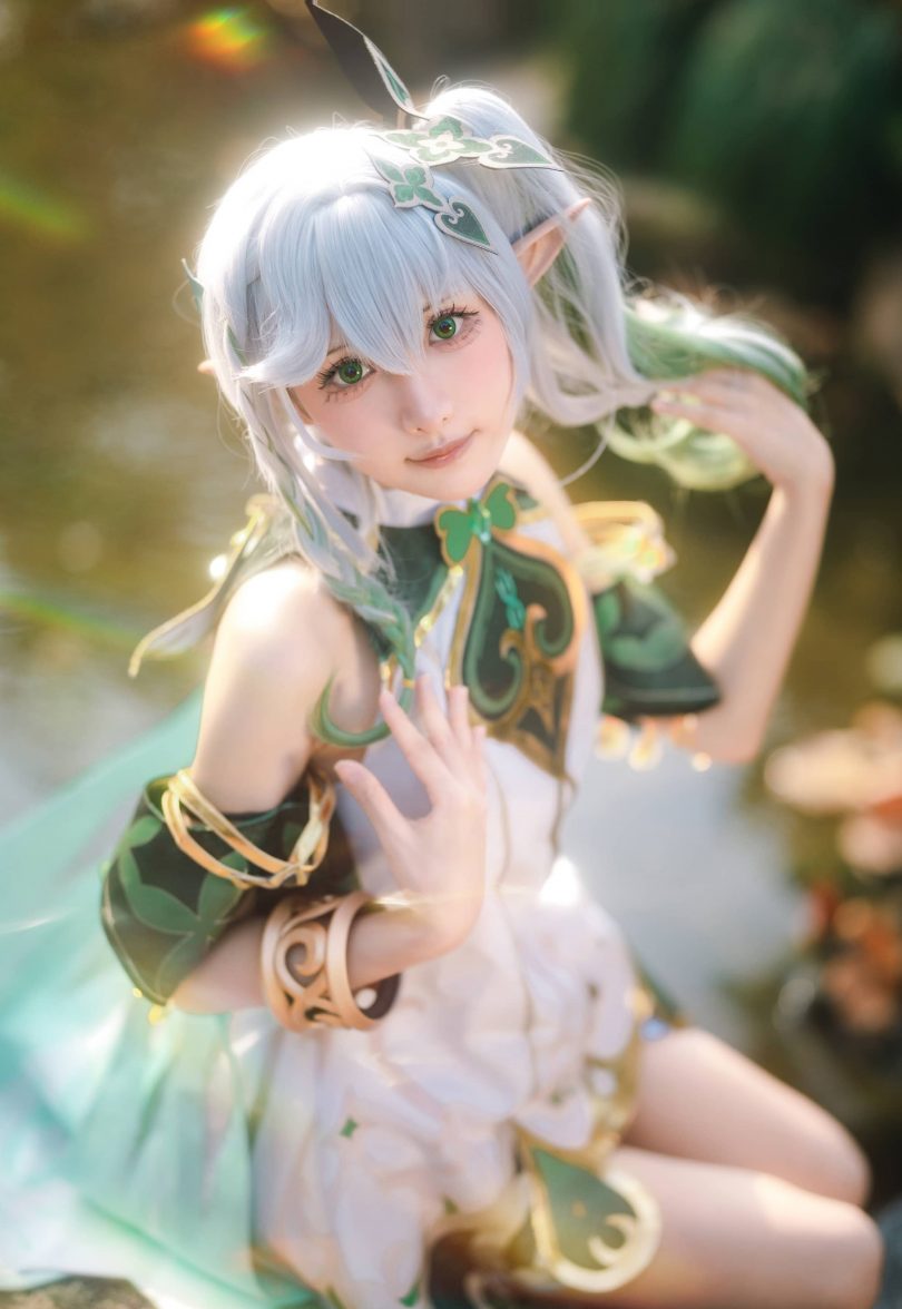 《原神》纳西妲COSPLAY:紫氯氯的精湛技艺让你爱上二次元! 《原神》纳西妲COSPLAY:紫氯氯的精湛技艺让你爱上二次元!