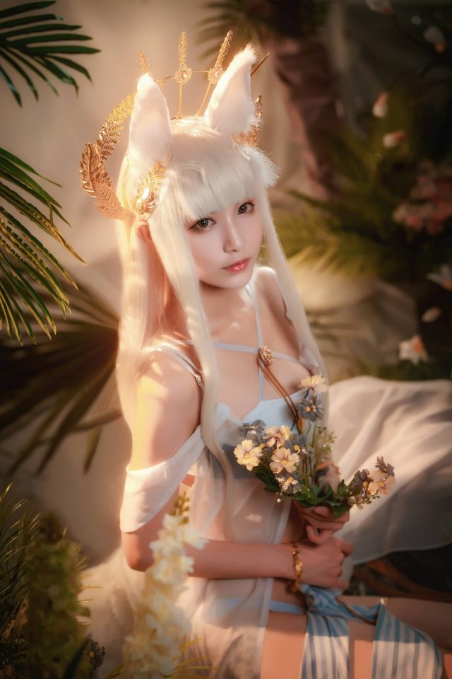 美与清新完美融合:铁板烧鬼舞w小姐姐绝美的白金COS作品 美与清新完美融合:铁板烧鬼舞w小姐姐绝美的白金COS作品