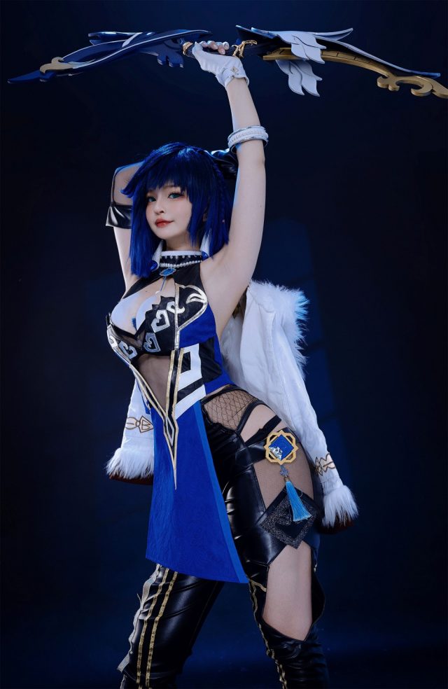 Azami夜兰COSPALY:带你领略《原神》世界中的性感魅力 Azami夜兰COSPALY:带你领略《原神》世界中的性感魅力