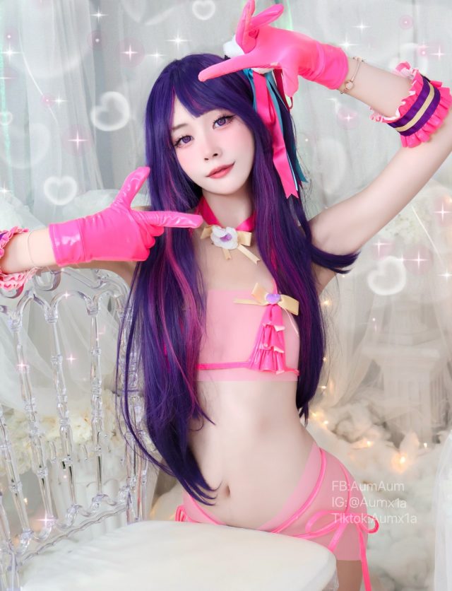 泰国coser AumAum化身星野爱,性感比基尼中的青春激情 泰国coser AumAum化身星野爱,性感比基尼中的青春激情