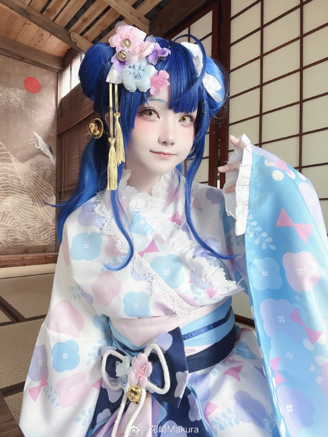 花崎Makura cos天宫心,点亮彩虹的可爱虚拟主播 花崎Makura cos天宫心,点亮彩虹的可爱虚拟主播