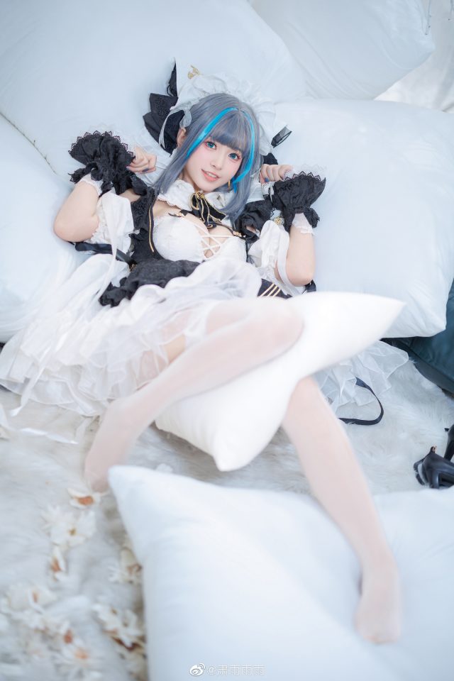 [碧蓝航线]肃雨雨雨cos柴郡，调皮迷人的舰娘之旅