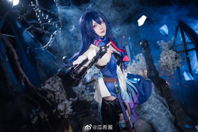 [崩坏：星穹铁道]瓜希酱cos希儿，美丽迷人闪耀星辰