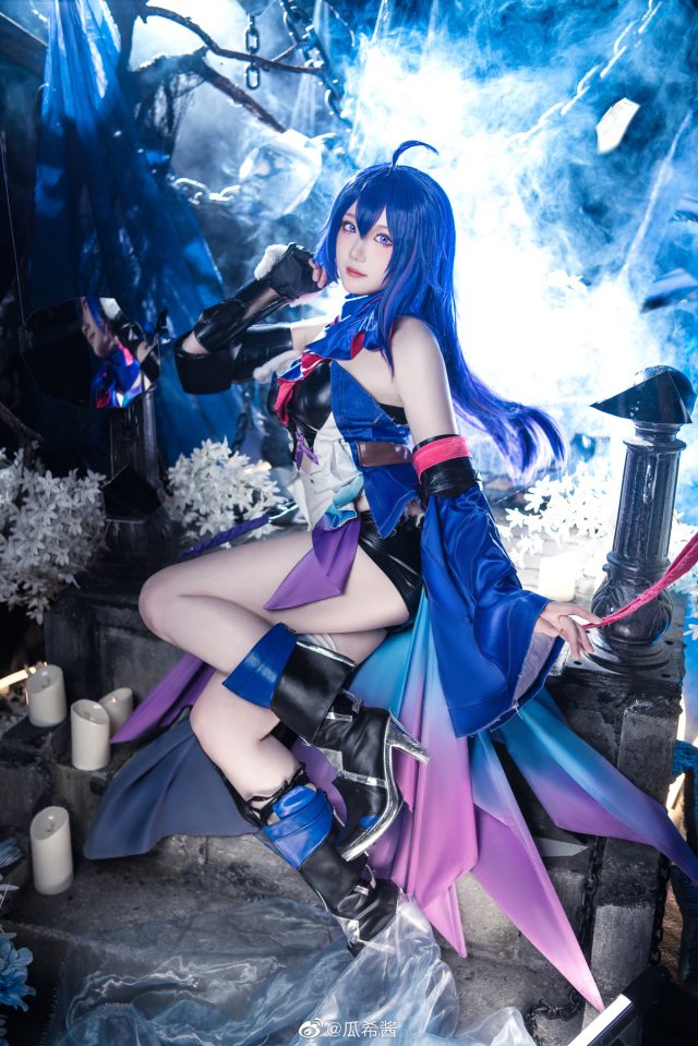 [崩坏：星穹铁道]瓜希酱cos希儿，美丽迷人闪耀星辰