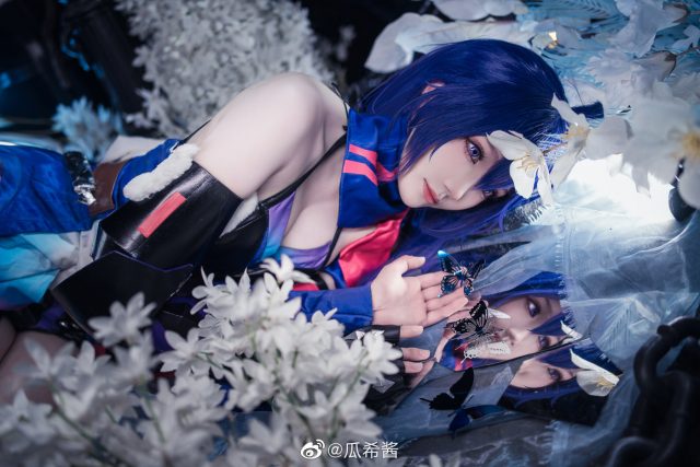 [崩坏：星穹铁道]瓜希酱cos希儿，美丽迷人闪耀星辰