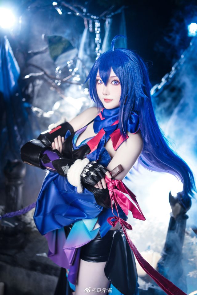 [崩坏：星穹铁道]瓜希酱cos希儿，美丽迷人闪耀星辰