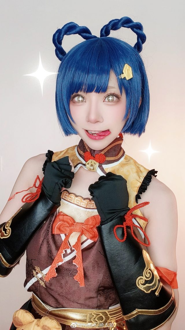 [原神]Kitaro_绮太郎cos香菱，再现“万民百味”的可爱动人