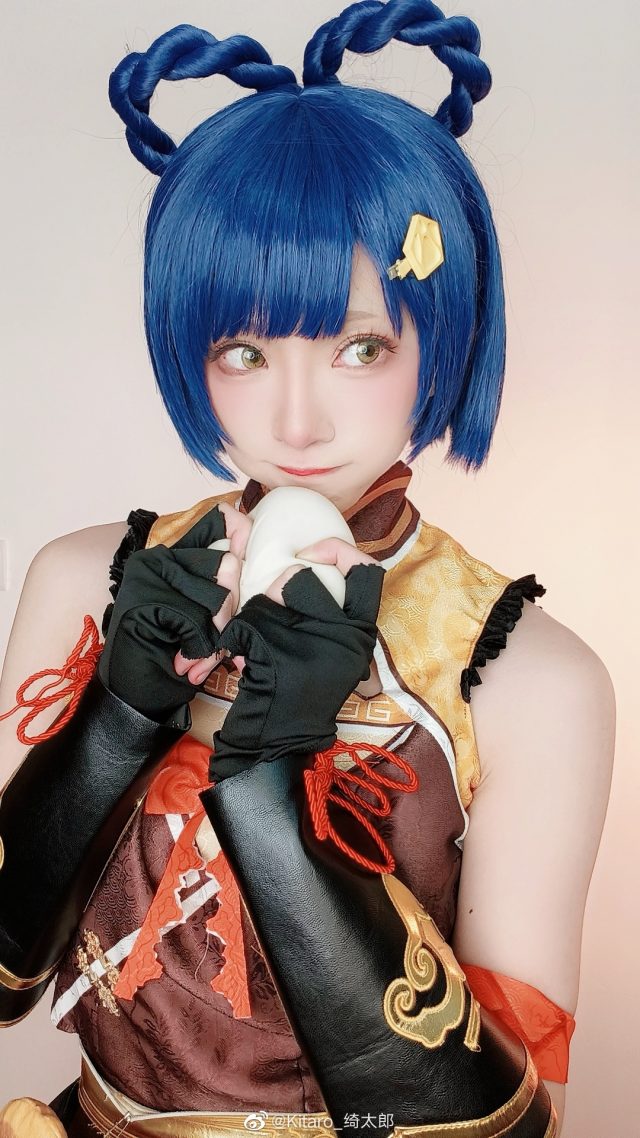 [原神]Kitaro_绮太郎cos香菱，再现“万民百味”的可爱动人