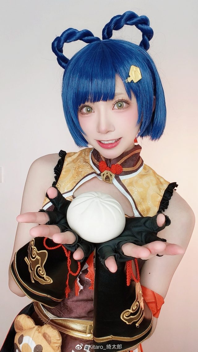 [原神]Kitaro_绮太郎cos香菱，再现“万民百味”的可爱动人