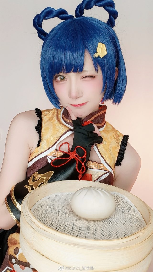 [原神]Kitaro_绮太郎cos香菱，再现“万民百味”的可爱动人