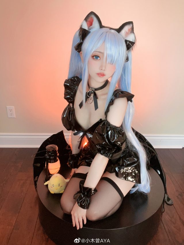 [碧蓝航线]小木曾AYA cos雅努斯，展现“小恶魔”性感与可爱