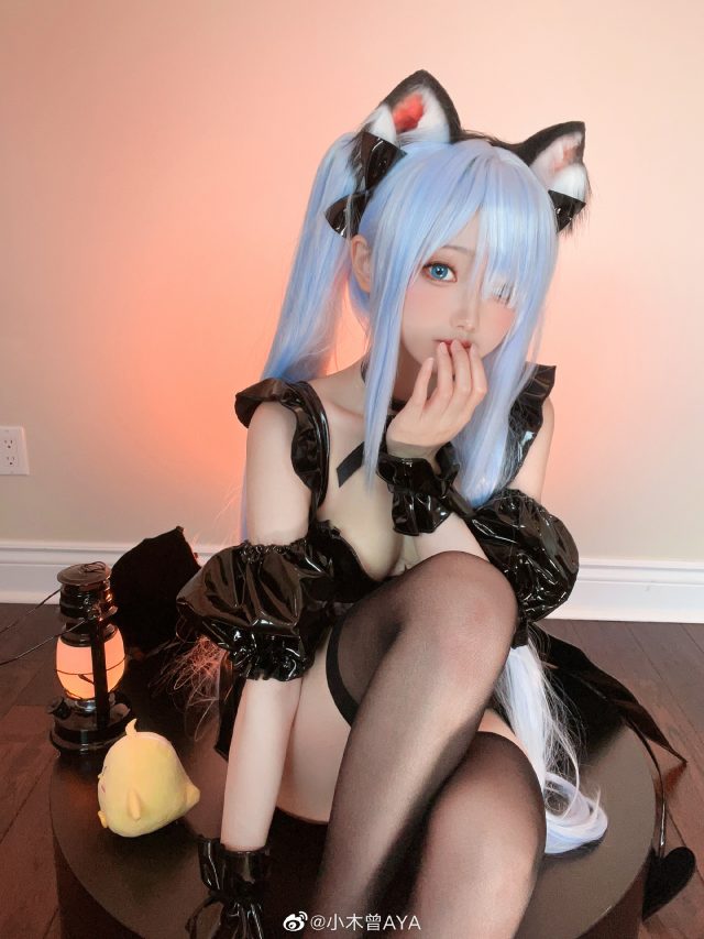 [碧蓝航线]小木曾AYA cos雅努斯，展现“小恶魔”性感与可爱