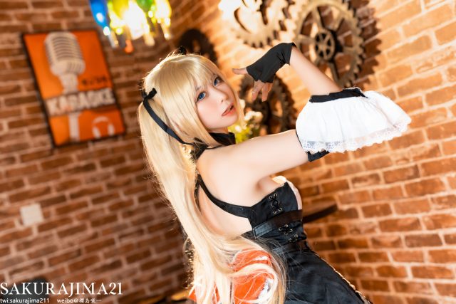 [死或生]樱岛嗷一cos玛丽罗斯，可爱迷人萌动格斗舞台