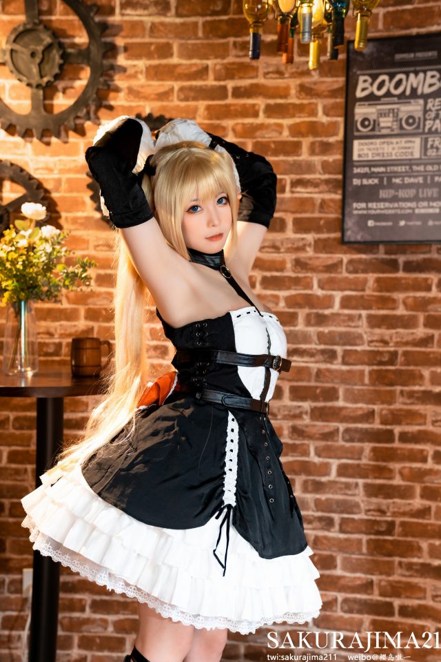 [死或生]樱岛嗷一cos玛丽罗斯，可爱迷人萌动格斗舞台