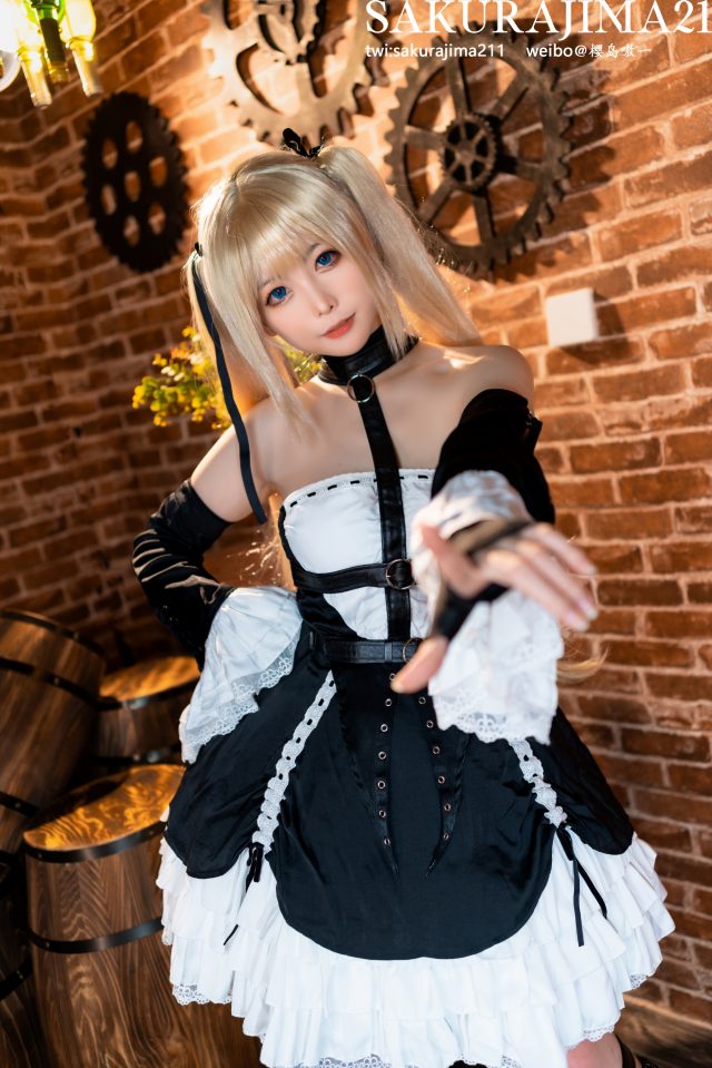 [死或生]樱岛嗷一cos玛丽罗斯，可爱迷人萌动格斗舞台