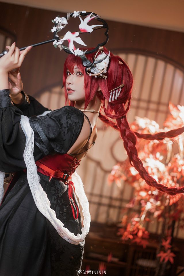 [无期迷途]肃雨雨雨cos伊格尼，点燃可爱火焰使者的魅力