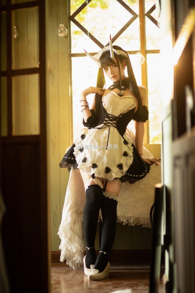 [碧蓝航线]Shika小鹿鹿cos能代，演绎迷人可爱的法国女仆