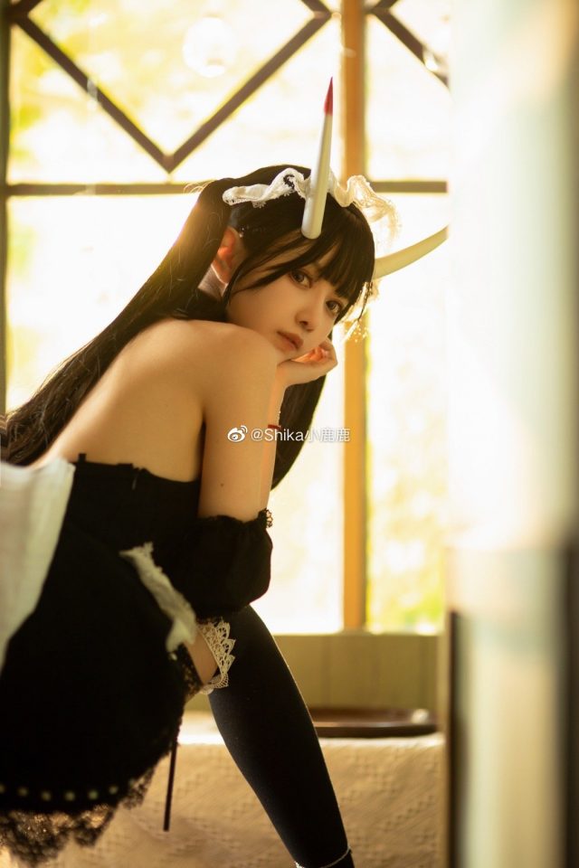 [碧蓝航线]Shika小鹿鹿cos能代，演绎迷人可爱的法国女仆
