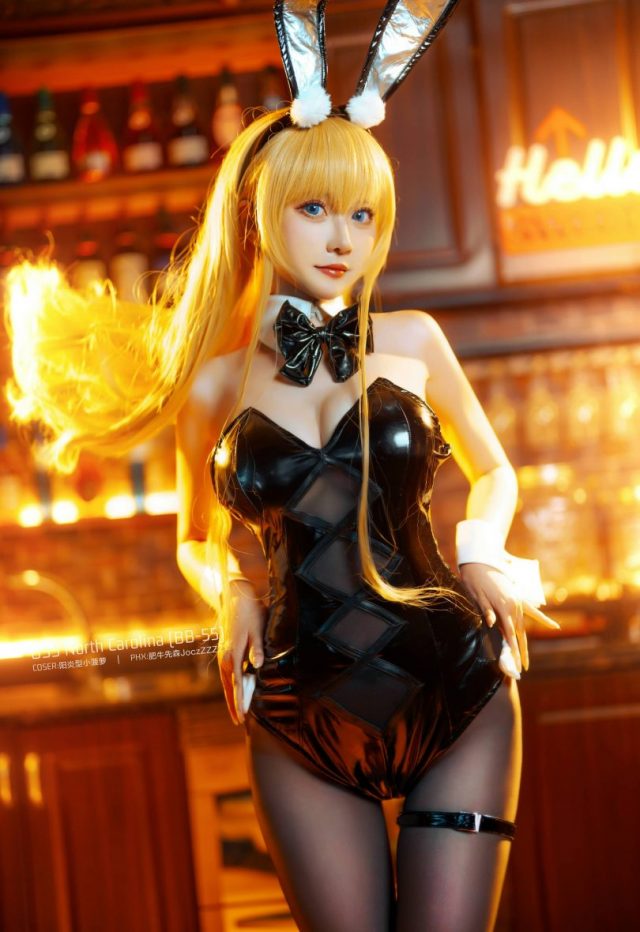 [碧蓝航线]阳炎型小菠萝cos北卡罗来纳，夺目绚丽性感迷人