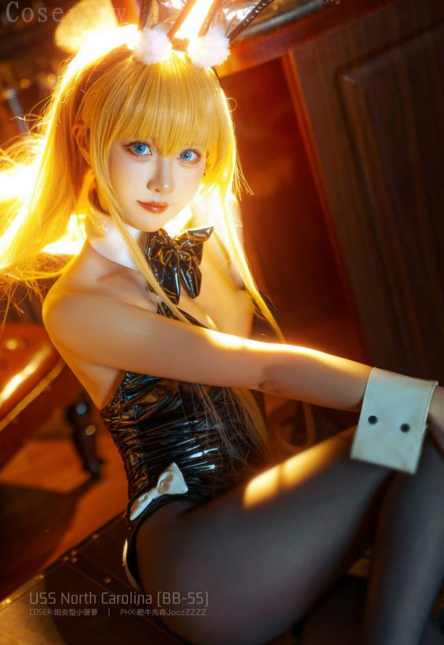 [碧蓝航线]阳炎型小菠萝cos北卡罗来纳，夺目绚丽性感迷人