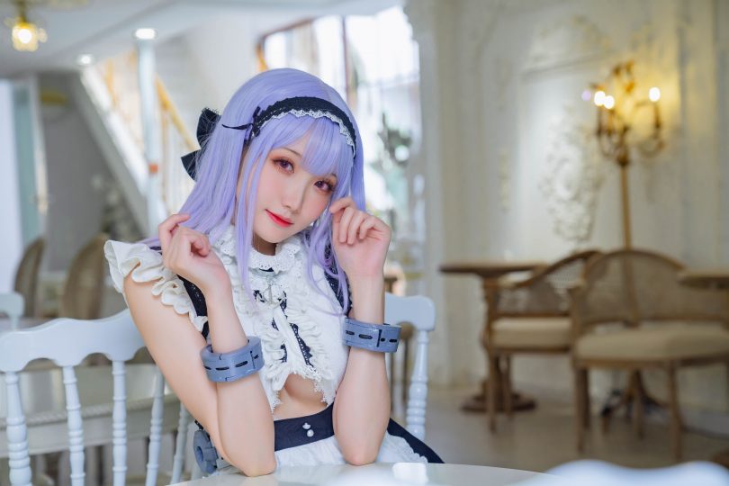 瓜希酱cos图包 | 瓜希酱_碧蓝航线·黛朵cos作品 [26P-108MB]