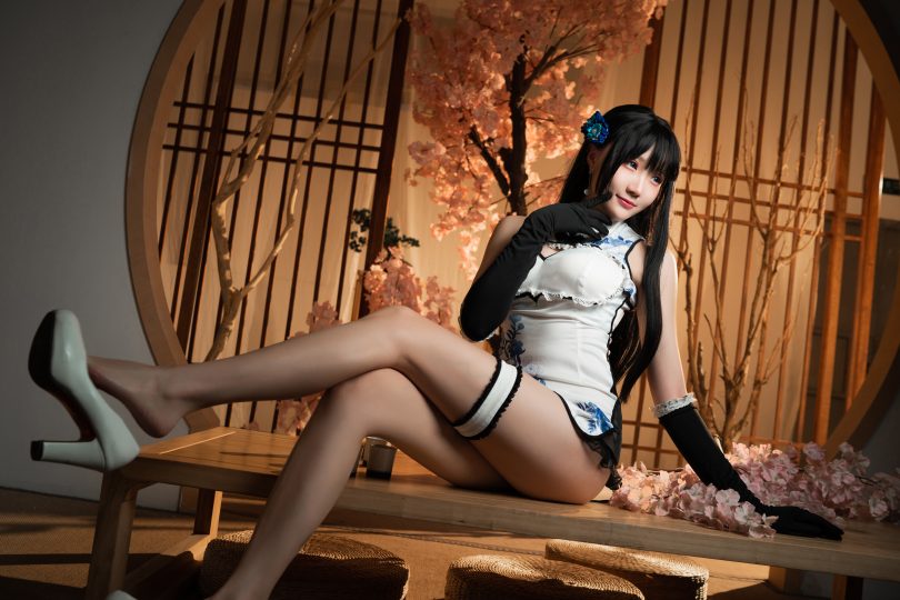 瓜希酱cosplay | 瓜希酱 - 艳娘幻梦谭·瓶儿cos作品 [12P-62MB]