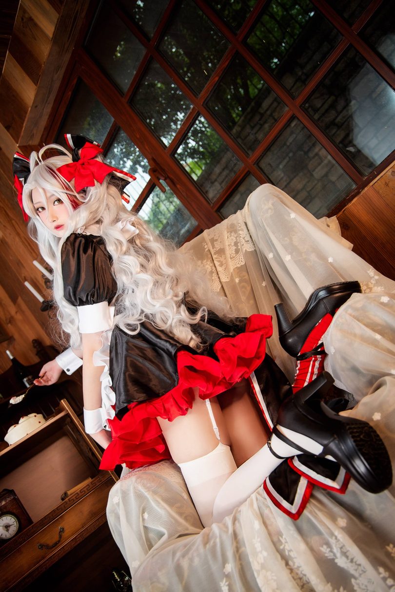 念念_D cos图集 | 念念_D 碧蓝航线·欧根亲王cos [24P-47MB]