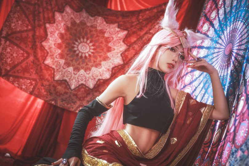 水淼aqua cos作品 | 水淼aqua_玉藻前·柯杨斯卡娅cos [12P-171MB]