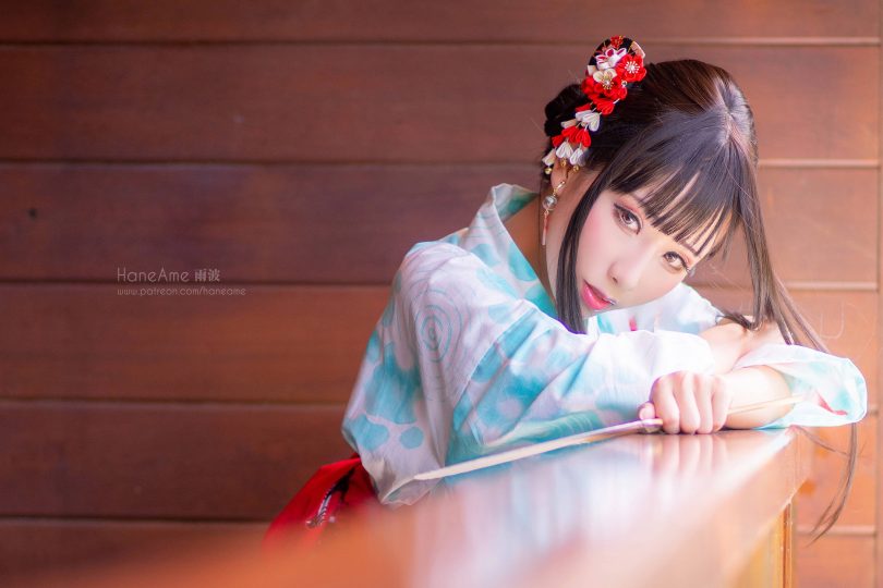 雨波HaneAme_温泉cos图包 | 雨波HaneAme_Hot spring cos作品 [100P1V-147MB]