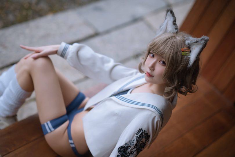 阿包也是兔娘cosplay | 阿包也是兔娘_X型体操服cos图包 [21P-183M]
