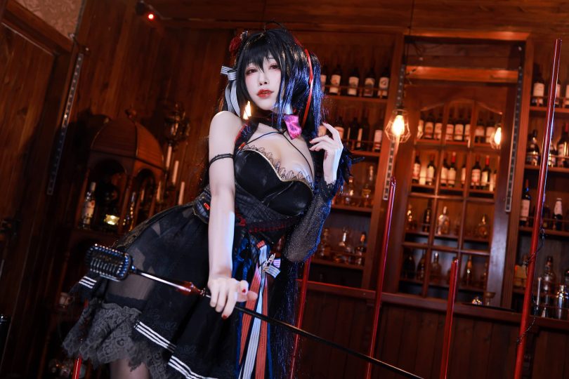 水淼aqua_cos大凤 | 水淼aqua_碧蓝航线·大凤打歌服cos作品[45P-55MB]