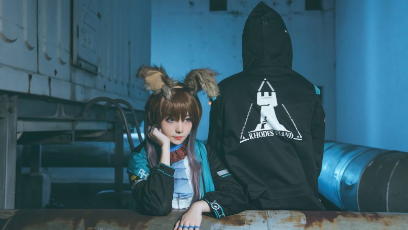 南桃Momoko cos作品 | 南桃Momoko_明日方舟·阿米娅原皮肤cos [26P-51MB]