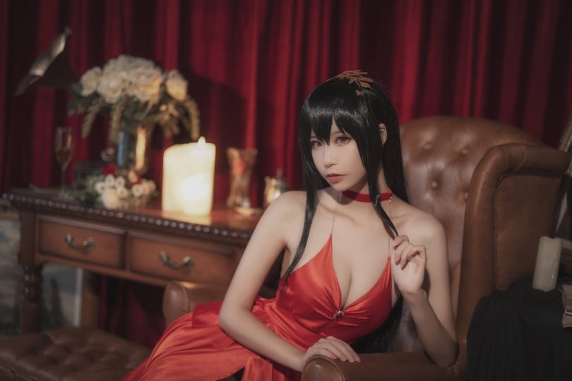 爱老师_PhD cos大凤  | 爱老师PhD_碧蓝航线·大凤礼服cos作品 [6P-50MB]