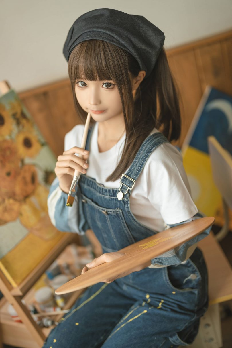 蠢沫沫_cos作品：画室cosplay [110P-1.09GB] | 蠢沫沫_画室系列