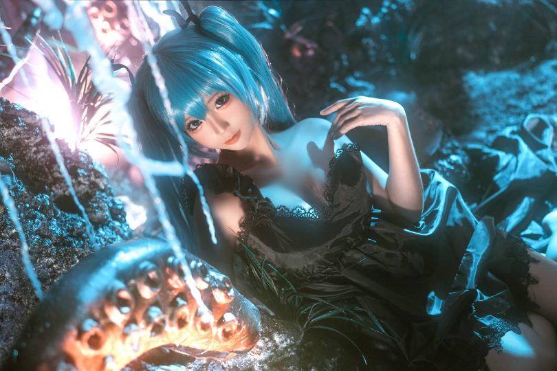 蠢沫沫cos深海少女 | 蠢沫沫_深海少女cos作品 [44P-431MB]