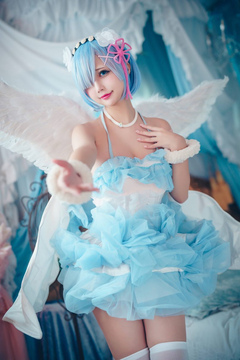 Re：从零开始的异世界生活 | 沖田凛花Rinka_蕾姆cos作品 [15P-61MB]