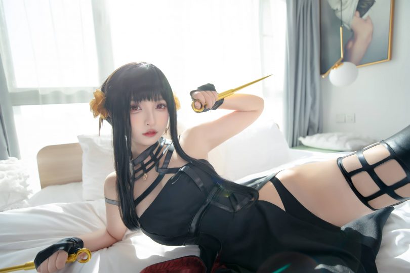 神楽坂真冬cos约尔太太 | 神楽坂真冬_Spy x Family·约尔cos作品 [20P-104MB]