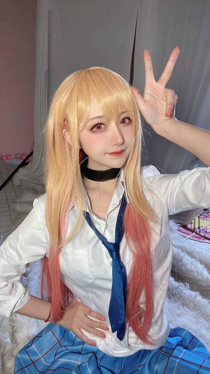 Shika小鹿鹿cos作品 | Shika小鹿鹿_更衣人偶坠入爱河·喜多川海梦cos [23P1V-164MB]