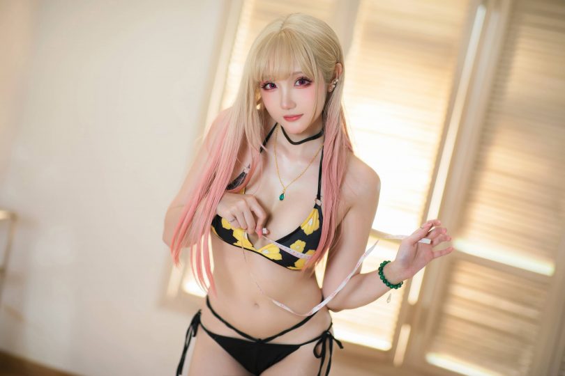 瓜希酱cos喜多川海梦 | 瓜希酱_更衣人偶·喜多川海梦泳装cos作品 [20P-85MB]