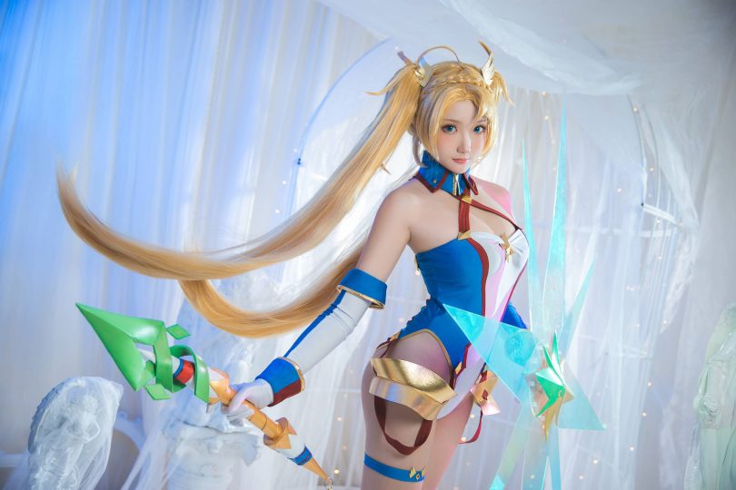 瓜希酱cos布拉达曼特 | 瓜希酱_FGO·布拉达曼特cos作品 [25P-113MB]