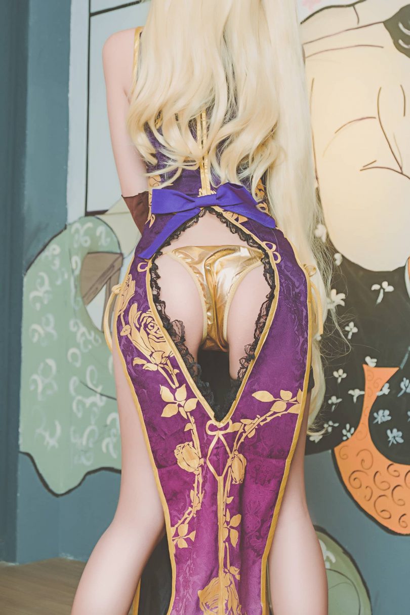 Azami cos金莲 | Azami_艳娘幻梦谭·金莲旗袍cos作品 [23P-136MB]