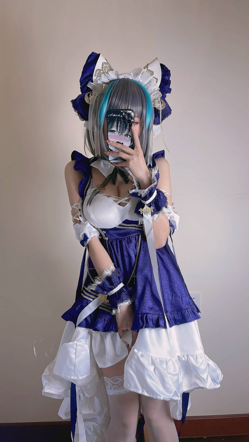 miko酱ww cos柴郡猫 | miko酱ww_碧蓝航线·柴郡cos作品 [16P-60MB]