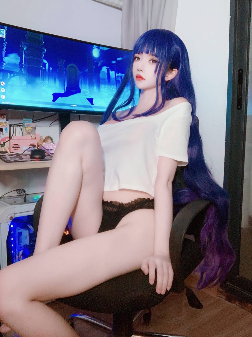 桜桃喵_雷电将军·同人（自拍）cos作品 [11P-86MB] | 桜桃喵_雷电将军cos