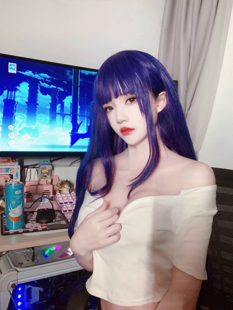 桜桃喵_雷电将军·同人（自拍）cos作品 [11P-86MB] | 桜桃喵_雷电将军cos