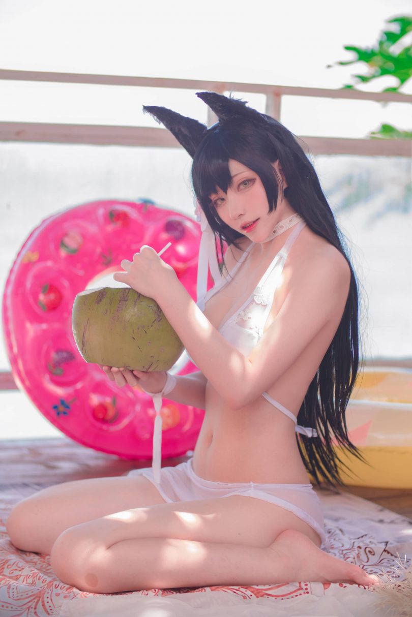 起司块wii cos爱宕 | 起司块wii_碧蓝航线·爱宕泳装cos作品 [42P-255MB]