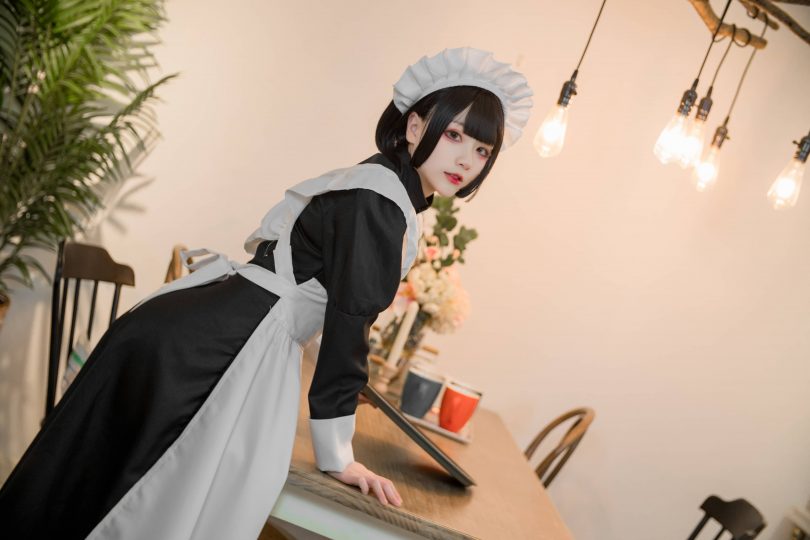 起司块wii cos女仆 | 起司块wii_女仆·正装+棕透明装cos作品 [100P-1006MB]
