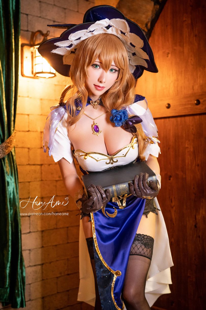 雨波_HaneAme cos丽莎 | 雨波HaneAme_原神·Lisa丽莎cos作品 [59P-130MB]