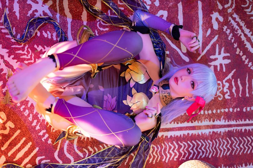 星之迟迟cos迦摩 | 星之迟迟_秘密花园·FGO伽摩cos作品 [19P-104MB]