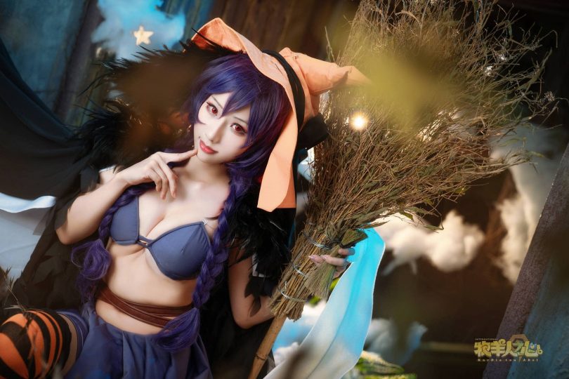 雨波_HaneAme女巫cos系列 | 雨波HaneAme_Witch·女巫cosplay作品 [5P-840KB]